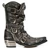 New Rock - M.7993S3 Bottes - Noir/Gris Product image